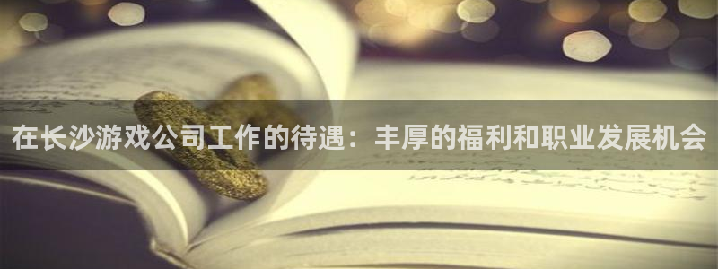 佛山蓝狮：在长沙游戏公司工作的待遇：丰厚的福利和职业发展机会